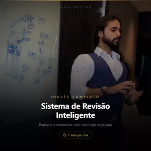 Imagem do curso Sistema de Revisão Inteligente - Inglês Completo para praticar 7 minutos por dia