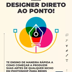 Imagem de capa para o Curso online Curso de Photoshop Básico