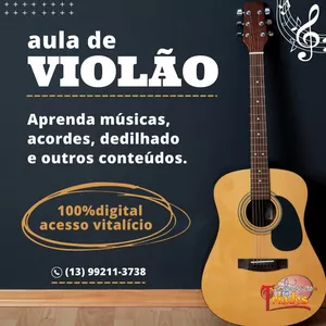 Imagem do curso Curso Básico de Violão Para Iniciantes 