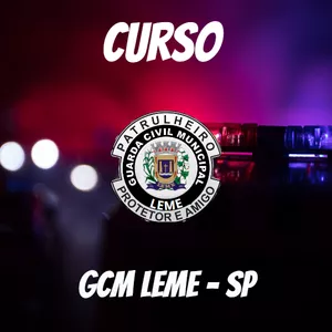 Imagem de capa para o Curso online Reta Final GCM Leme - SP