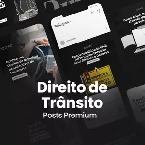Imagem de capa para o Curso online Posts Premium - Direito de Trânsito