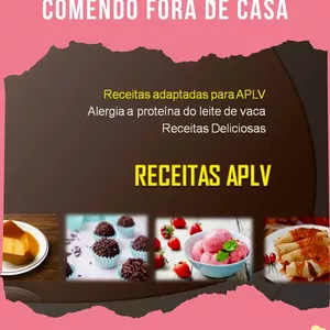 Imagem de capa para o Ebook APLV Comendo Fora de Casa - Guloseimas