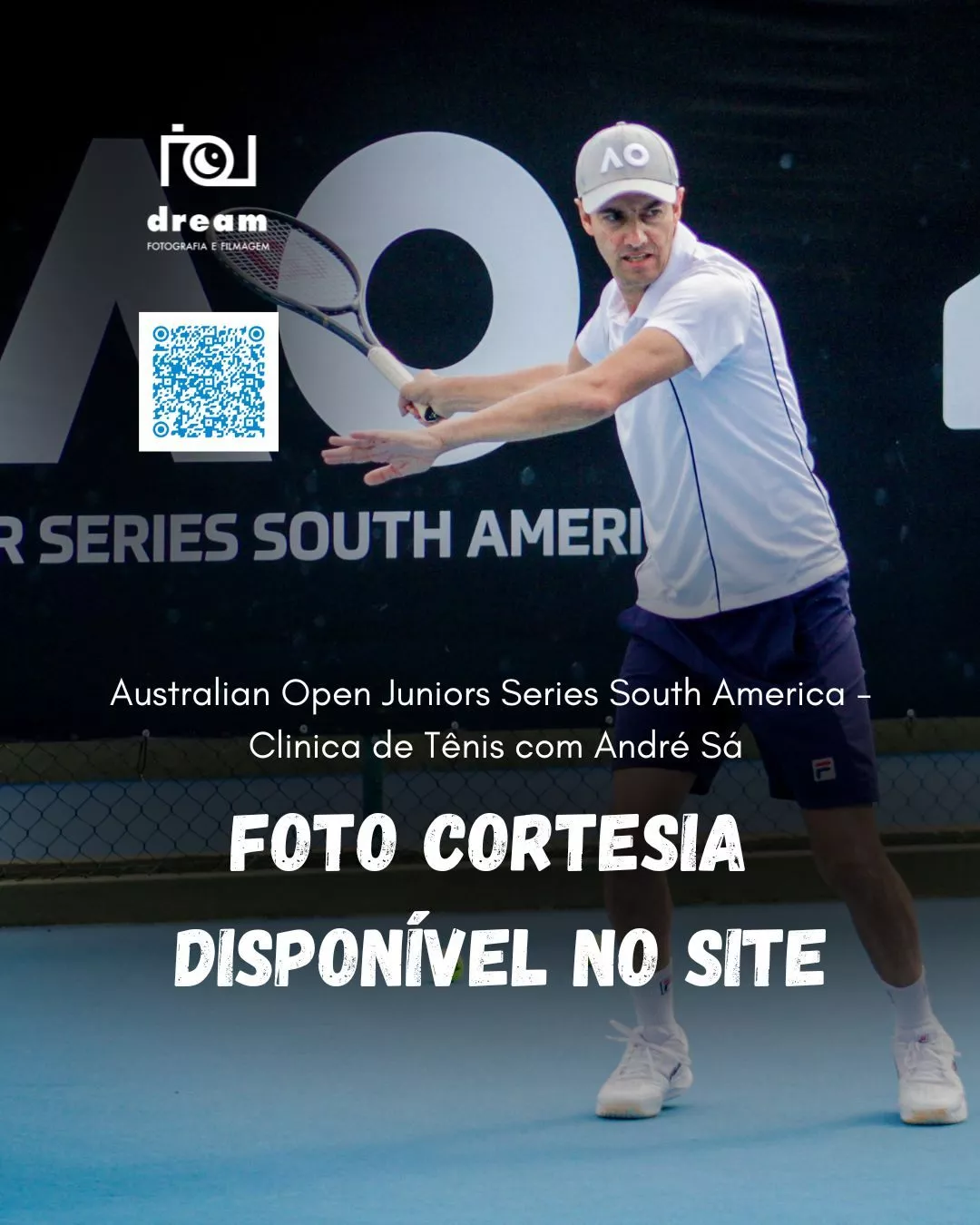 Clinica de tenis com Andreá Sá - AO