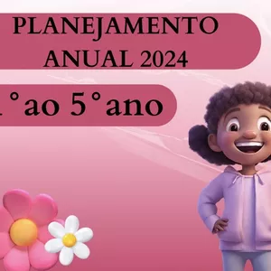 Imagem de capa para o Ebook Planejamento do 1° ao 5° ano 2024 📚