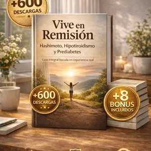 Imagen de portada para Ebook Vive en Remision  Hashimoto -Hipotiroidismo-Prediabetes 