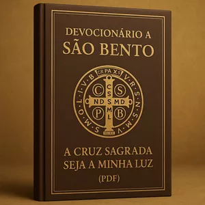 Imagem de capa para o Ebook Devocionário a São Bento – A Cruz Sagrada Seja a Minha Luz 