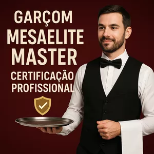 Imagem do curso Garçom MesaElite Master – Certificação Profissional 