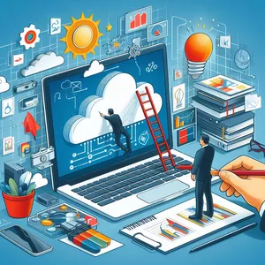 Imagem de capa para o Curso online Iniciando na Nuvem Computacional (Cloud)