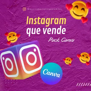 Imagem de capa para o Ebook Instagram que Vende - Pack