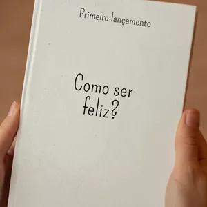 Imagem de capa para o Ebook COMO SER FELIZ?
