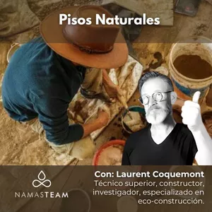 Imagen de portada para Curso online Pisos naturales: Aprende las  mejores técnicas para tus pisos en bioconstrucción.  