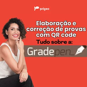 Imagem de capa para o Curso online Banco de questões e correção de prova com QR code : como usar a Gradepen