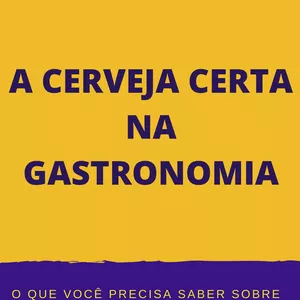 Imagem do curso A cerveja certa na Gastronomia.
