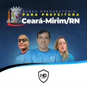 Imagem de capa para o Curso online CURSO PREPARATÓRIO PARA PREFEITURA DE CEARÁ-MIRIM/RN - HD CURSOS (nm)