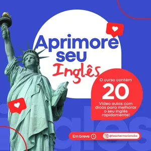 Imagem de capa para o Curso online CURSO DE APRIMORAMENTO DA LÍNGUA INGLESA