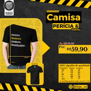 Imagem de capa para o Curso online Camisa PERÍCIA &amp; normal
