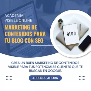 Imagen de portada para Curso online CÓMO HACER VISIBLE MI BLOG