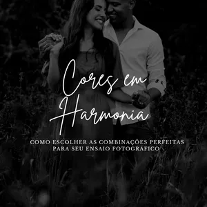 Imagem de capa para o Ebook Harmonia de cores para seu ensaio fotografico