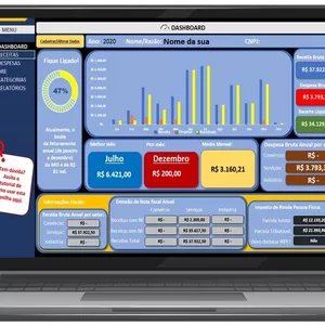 Imagem de capa para o Ebook Planilha Controle Financeiro MEI