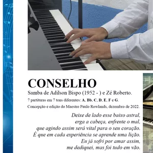 Imagem de capa para o Ebook PARTITURA de CONSELHO