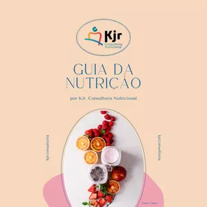 Imagem de capa para o Ebook GUIA DA NUTRIÇÃO