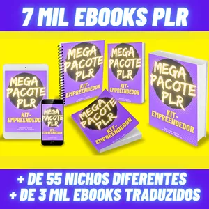 Imagem de capa para o Curso online CURSOS ONLINE +7000 EBOOKS PLR - KIT EMPREENDEDOR