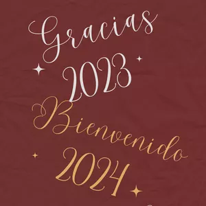 Imagen de portada para Ebook GRACIAS 2023 BIENVENIDO 2024