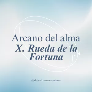 Imagen de portada para Ebook Tu arcano del Alma - La Rueda de la Fortuna + 🎁 Ritual Desbloquea tu potencial