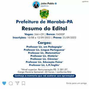 Imagem de capa para o Curso online LEGISLAÇÃO MUNICIPAL - RJU MARABÁ