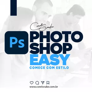 Imagem de capa para o Curso online PHOTOSHOP EASY - CURSO BÁSICO