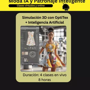 Imagen de portada para Curso online  Simulación 3D con OptiTex + Inteligencia Artificial