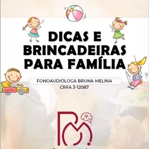 Imagem de capa para o Ebook Dicas e Brincadeiras para Família