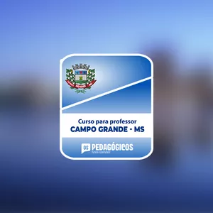 Imagem de capa para o Curso online Curso pós-edital para professor 2024 - Prefeitura Municipal de Campo Grande/MS