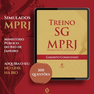 Imagem do curso MPRJ 2026 | Simulados - 300 questões