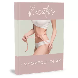 Imagem de capa para o Ebook Receitas Emagrecedoras
