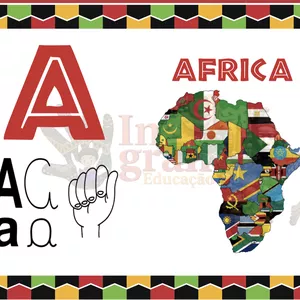 Imagem de capa para o Ebook ALFABETÁRIO REPRESENTATIVIDADE AFRO-LIBRAS