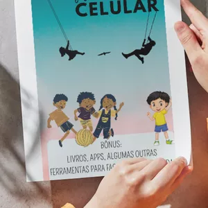 Imagem de capa para o Ebook 15 Passos para tirar seu filho do celular