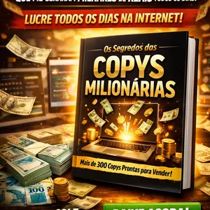 Imagem de capa para o Ebook + de 300 modelos de copys que vendem - Headlines Prontas para Explodir Seus Anúncios
