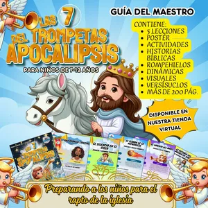 Imagen de portada para Ebook LAS 7 TROMPETAS DEL APOCALIPSIS PARA NIÑOS (ARCHIVO PDF)