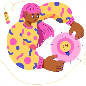 Imagem de capa para o Curso online Design Thinking