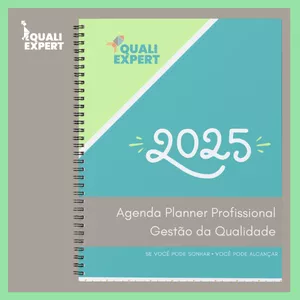 Imagem de capa para o Curso online Agenda Planner 2025 Gestão da Qualidade