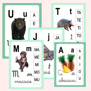 Imagem de capa para o Ebook ABC com Sentido – Alfabeto com Imagens Reais