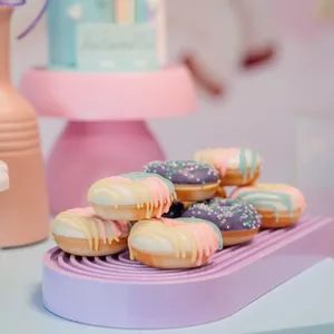 Imagem de capa para o Ebook Mini Cake Donuts Lucrativos DO ZERO