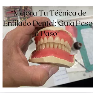 Imagen de portada para Ebook "Mejora Tu Técnica de Enfilado Dental: Guía Paso a Paso"