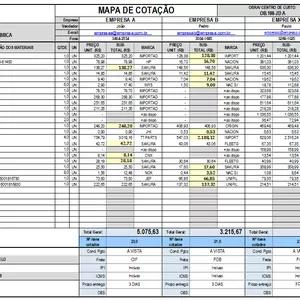 Imagem de capa para o Curso online Planilha de Mapa de Cotação e Ordem de Compra Formulados 2.0