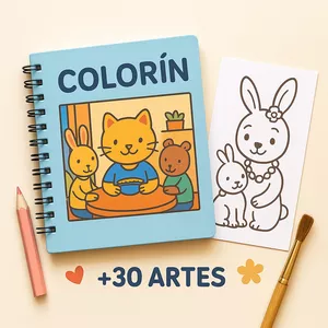 Colorín – Desenhos para Colorir e Relaxar