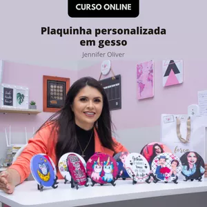 Imagem de capa para o Curso online Minha Fábrica de Plaquinhas