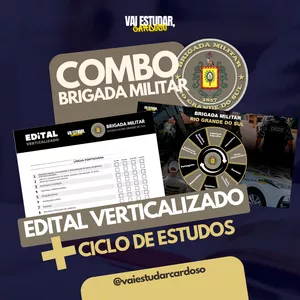 Imagem de capa para o Ebook Brigada Militar RS: Edital verticalizado + Ciclo de estudos