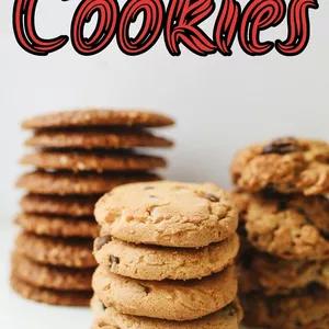 Imagem de capa para o Ebook Deliciosas Receitas de Cookies Caseiros: 10 Variações Irresistíveis