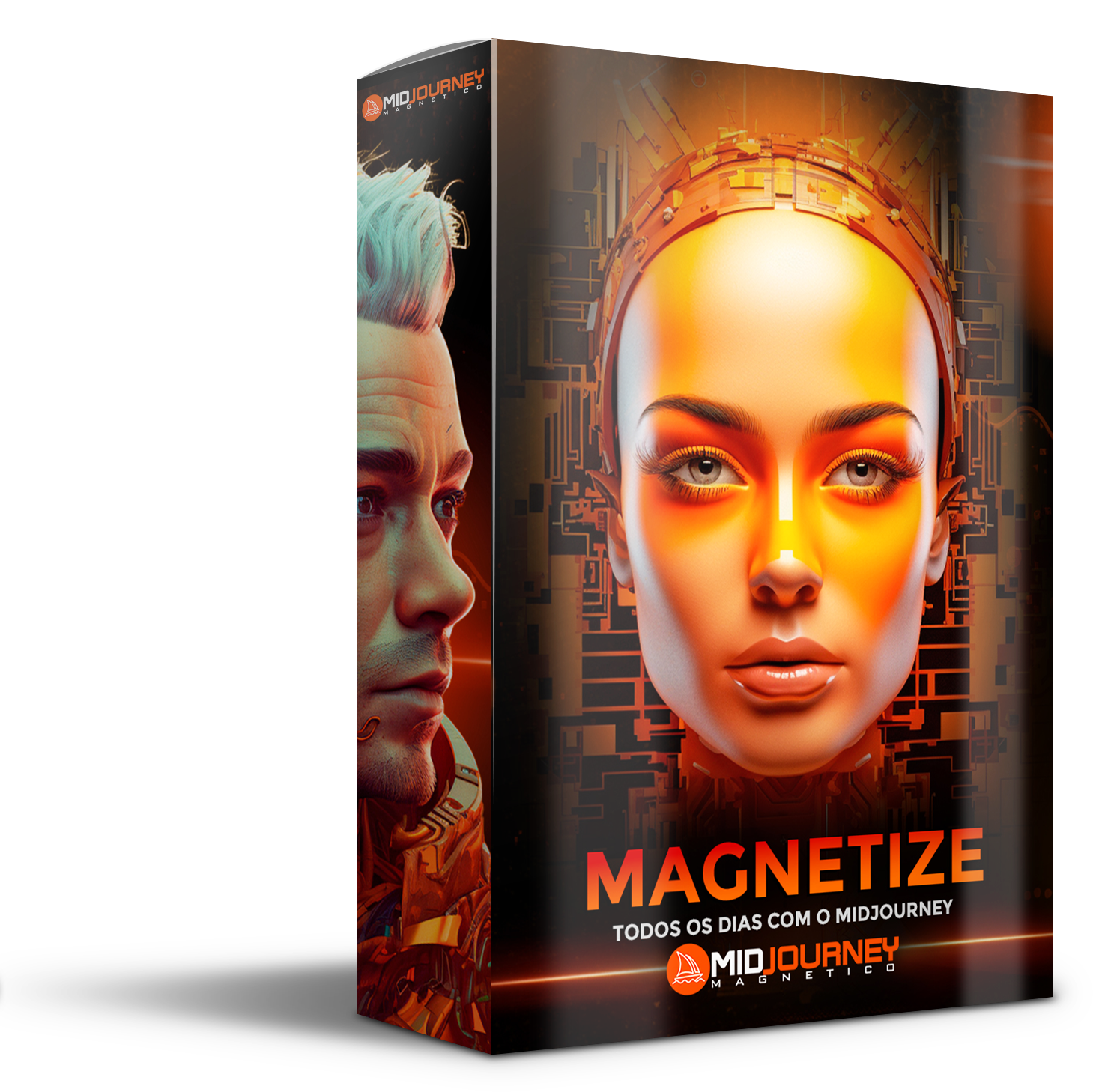 Imagem de Curso - MidJourney Magnético criado por Leandro Felix - Marketing Digital na hotmart